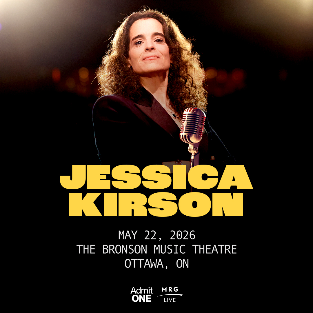 Jessica Kirson 2026 & 2027 live concert poster